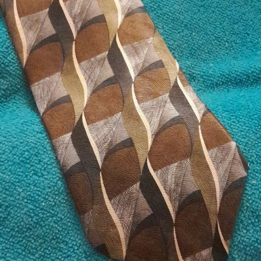NWT Haggar Clothing Co. City Casuals All Silk Tie Choose Any 3 Ties for $40